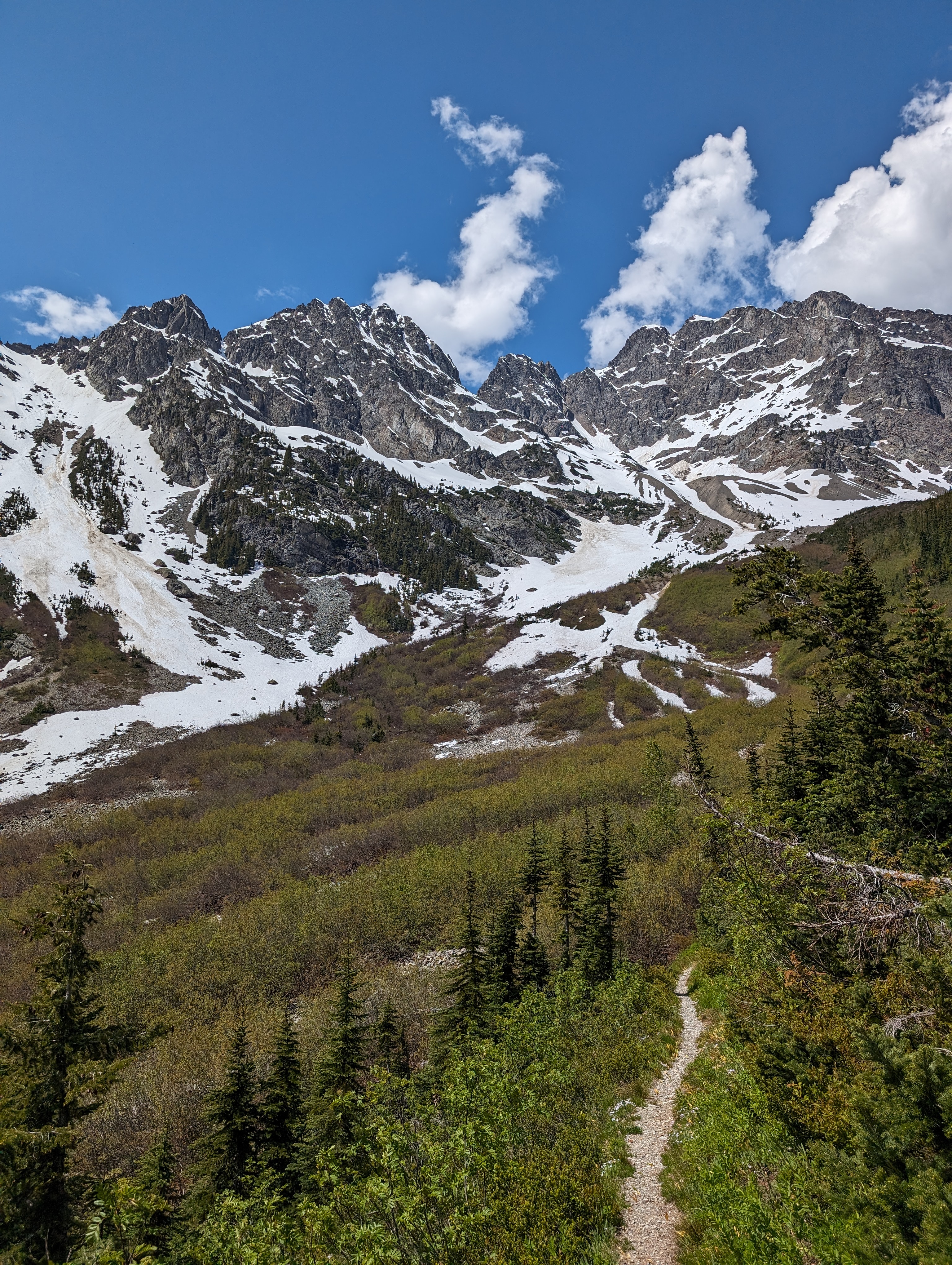 Somewhere between HP and Stehekin view six